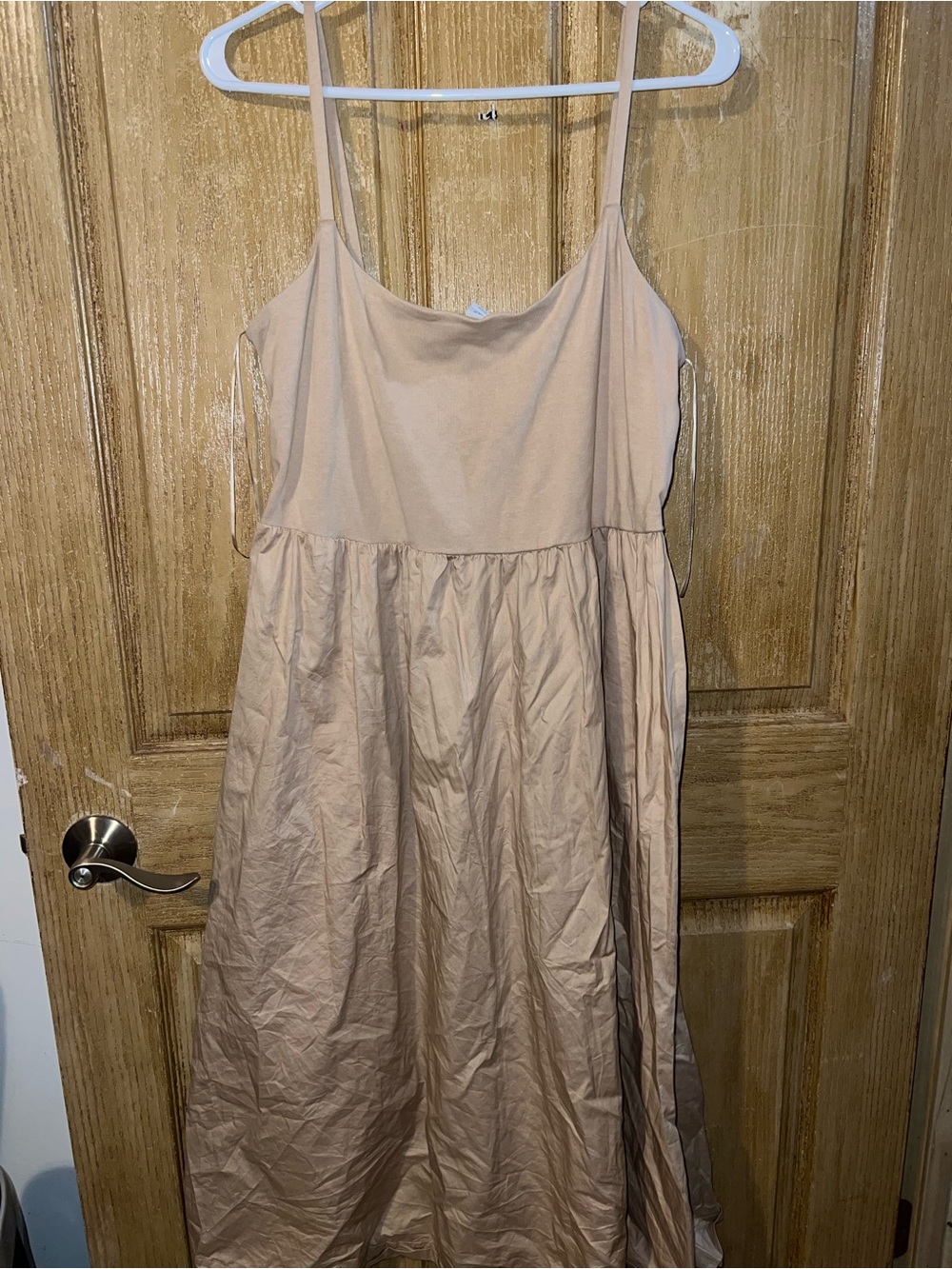 Sleeveless Beige-Tan Maxi Dress Old Navy XL